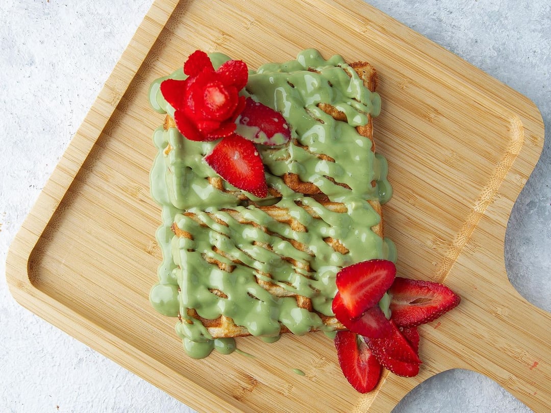Pistachio Waffle