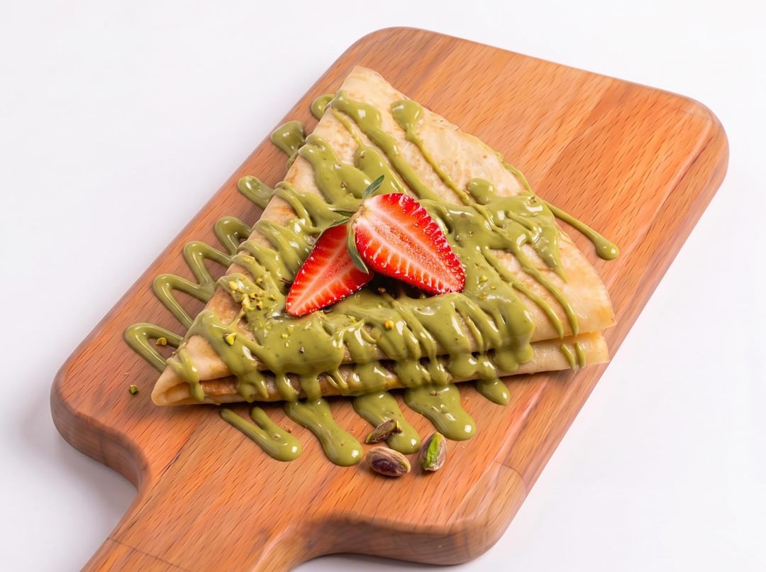 Pistachio Crepe