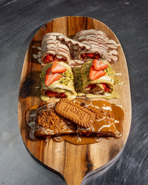 Mixed Crepe Roll